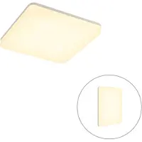 QAZQA Modern Kvadratisk Taklampa inkl LED - Plater