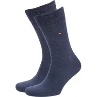 Tommy Hilfiger Classic 2-Pack Strumpor Blå Storlek