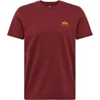 Alpha industries T-shirt burgunder
