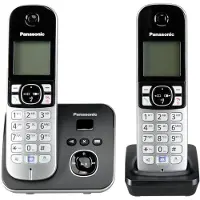 Panasonic Kx-tg6822gb Trådlös Fast Telefon 2 Enheter