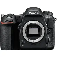 Nikon D500 DSLR-kamera – svart, kropp utan objektiv, svart