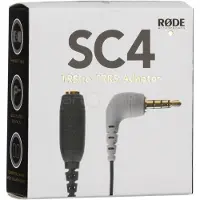 Rode SC4 kabel 3,5mm TRS-hona till 3,5mm TRRS-hane