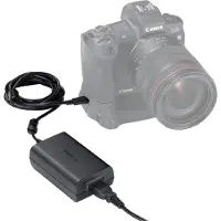 Canon PD-E1 - Strömadapter - för EOS R, R5, R6, RP PowerShot G5 X Mark II, G7 X Mark III, V10, ZOOM