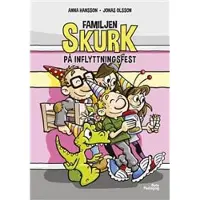 Familjen Skurk på inflyttningsfest