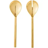 Bloomingville Shiny Salladsbestick Guld