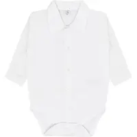 Hust and Claire Body l/ä - Birger - Vit - - 2 år (92) - Body L/Ä