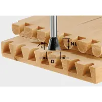 Festool Grad- / sinkfräs ; HW; 13,5/46 mm