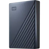 Western Digital WD My Passport Ultra WDBFTM0040BBL - Hårddisk - krypterat - 4 TB - extern (portabel) - USB 3.0 (USB-C kontakt) - 256 bitars AES - blå