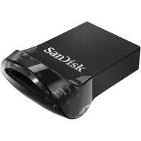 SanDisk Cruzer Ultra Fit USB-minne 256 GB Svart SDCZ430-256G-G46 USB 3.2 Gen 1