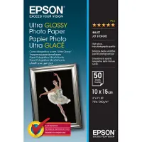 Epson 10x15cm 300g C13S041943 fotopapper | Ultra Glossy | 50 ark