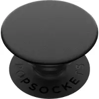 PopSockets Black Avtagbart Grip med Ställfunktion