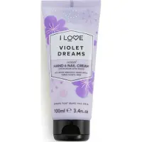 I Love... Signature Collection återfuktande hand- och nagelkräm Violet Dreams 100 ml unisex
