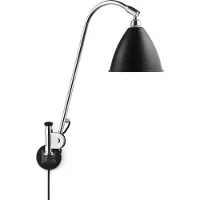 Gubi Vägglampa , Bestlite, Metallisk, Vardagsrum, Metall, Design
