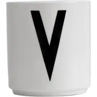 Design Letters Porslinsmugg A-Z V