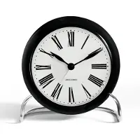 Arne Jacobsen Roman Table Clock-11 Cm Väggklocka