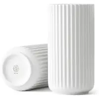 Lyngby Porcelæn Lyngbyvasen Vit 20,5 cm Vit
