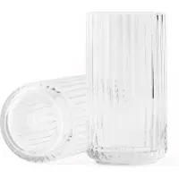 Lyngby Porcelæn Lyngbyvasen Glas klar 15 cm Klar