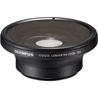 Olympus FCON T01 - Konverter - für Stylus Tough TG-2, TG-2 iHS, TG-3, TG-4 Fish-eye-konverterare 19 mm (max)