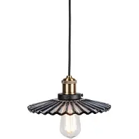 Globen Lighting Taklampa , COBBLER, dimbara, Grå, Vardagsrum, Glas, Vintage / retro