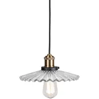 Globen Lighting Taklampa , COBBLER, dimbara, Transparent, Vardagsrum, Metall, Vintage / retro