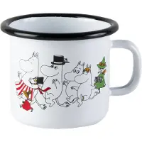 Muumi Mumin Emaljmugg 25 cl Mumindalen