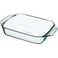 Pyrex Ugnsform i glas Lets Share rektangulär 39 cm Klar