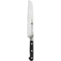Zwilling PRO - Brödkniv - 20 cm - svart handtag