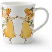 Design House Stockholm Elsa Beskow Mugg med Handtag Maskrosor 40 cl, Design House Stockholm