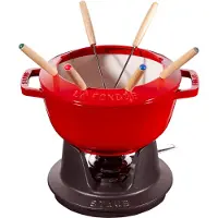 Staub Fondue set 2,35 L Röd