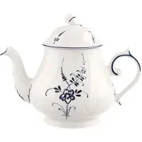 Villeroy & Boch Old Luxembourg Tekanna 6 Pers. 1,10l - Tebryggare & Tekannor Porslin Vit