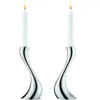 Georg Jensen Cobra Medium ljusstakar 2-pack 10009507