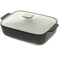 Maku Ugnsform keramik med lock 2 L