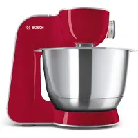 Bosch MUM5 CreationLine MUM58720 - Köksmaskin - 1000 W - djupröd/silver