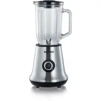 Severin SM 3737 - Mixer - 1 liter - 500 W - borstat rostfritt stål/svart