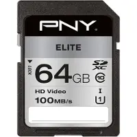 PNY Technologies PNY Elite - Flash-minneskort - 64 GB - UHS-I U1 / Class10 - SDXC UHS-I