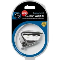G7th The Capo Company G7th Newport Low Profile 12 String-Acoustic Capo Silver