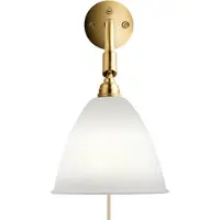 Gubi Vägglampa , Bestlite BL7, Vit, Vardagsrum, Metall, Design