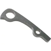 Flytanium Titanium Backspacer for Spyderco PM2 - Stonewash