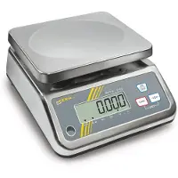 Kern Väskvåg FFN 1K-4N Vägningsområde 1.5 kg Läsbarhet 0.2 g Uppladdningsbara batteri, via nätadapter Flerfärgad