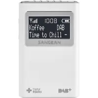Sangean Fickradio DPR-39 DAB+, FM Vit