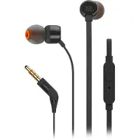 JBL T110 In Ear hörlurar Sladd Stereo Vit Headset Mobiltelefon