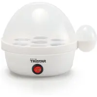 Tristar EK-3074, 7 ägg, Plast, Transparent, Vit, 350 W, 487 g