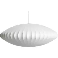 HAY - Nelson Saucer Bubble L hänglampa, Ø 89 cm, vit