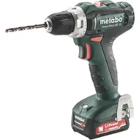 Metabo Skruvdragare/borr PowerMaxx BS; 12 V; 2x2,0 Ah batt.