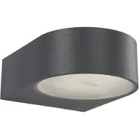 Bega LED utomhus vägglampa 33224K3, Aluminium / grå / zink, Aluminium / grå / zink, Modern, LED-vägglampa utomhus