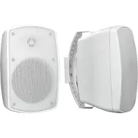 Omnitronic OD-5 Vägghögtalare 70 W Vit 1 par