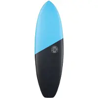 Light Hybrid - Epoxy - Future Surfbräda black/blue, 5'10