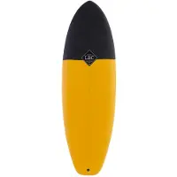 Light Bomb Resin Tint Surfbräda black/orange, 5'9