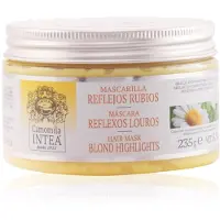 Inteacosmetics Mask - Gyllene Reflexer - 250 ml - Reparerar blont hår - Framhäver slingor - Återfuktar fibrerna