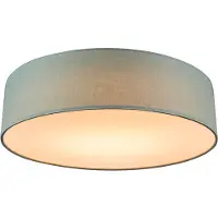 QAZQA Taklampa grön 40 cm inkl. LED - Drum LED